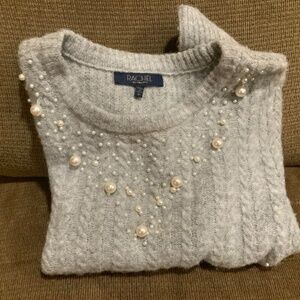 Rachel Grey Sweater Size M